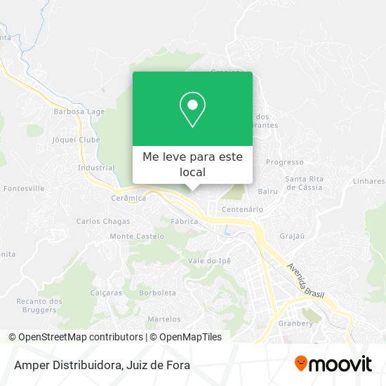 Amper Distribuidora mapa