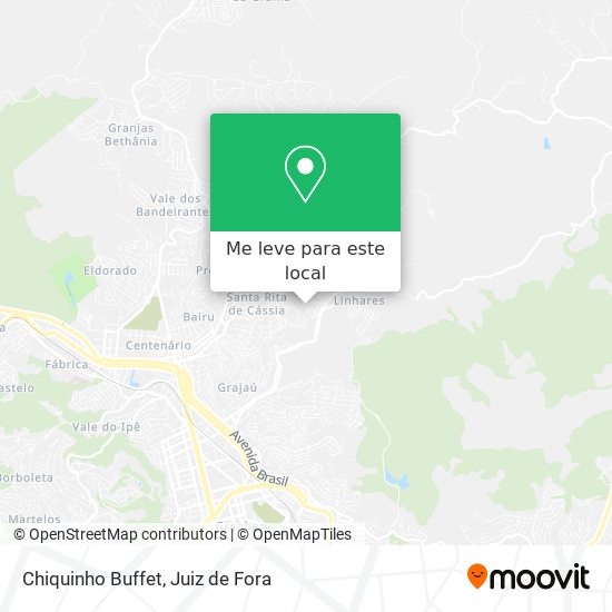 Chiquinho Buffet mapa
