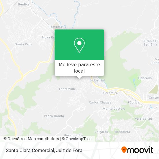 Santa Clara Comercial mapa