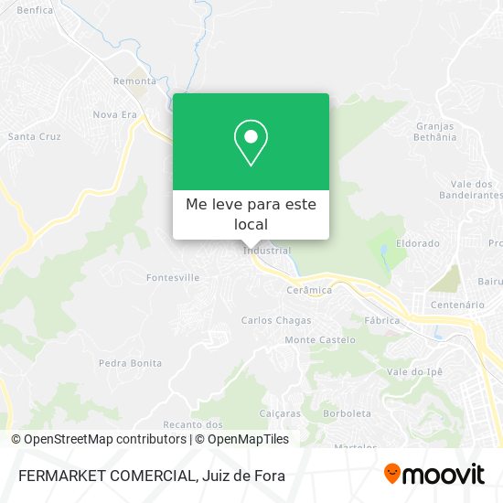 FERMARKET COMERCIAL mapa