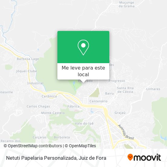 Netuti Papelaria Personalizada mapa