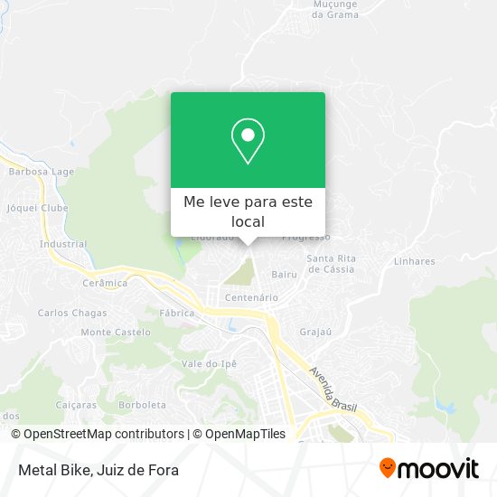 Metal Bike mapa