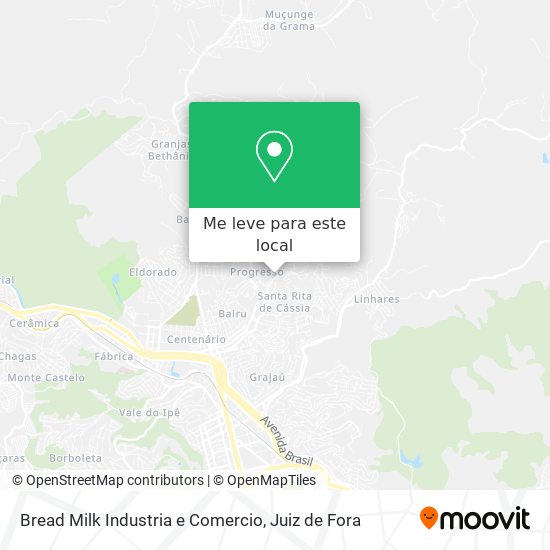 Bread Milk Industria e Comercio mapa