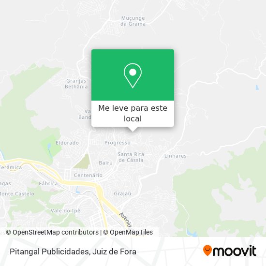 Pitangal Publicidades mapa