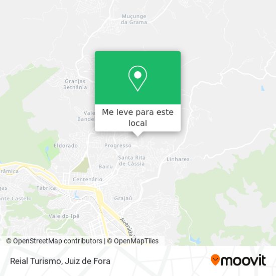 Reial Turismo mapa
