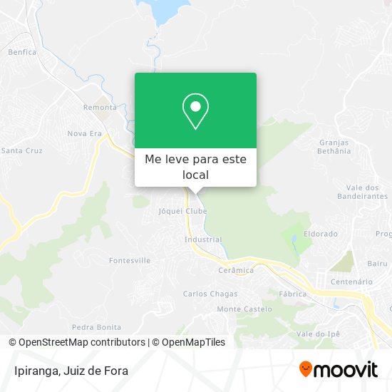 Ipiranga mapa