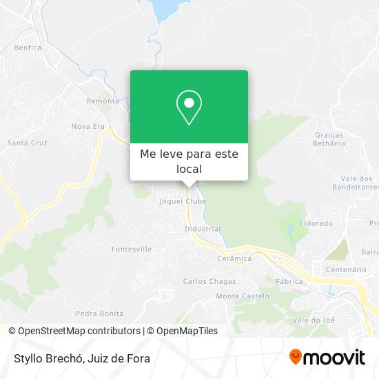 Styllo Brechó mapa
