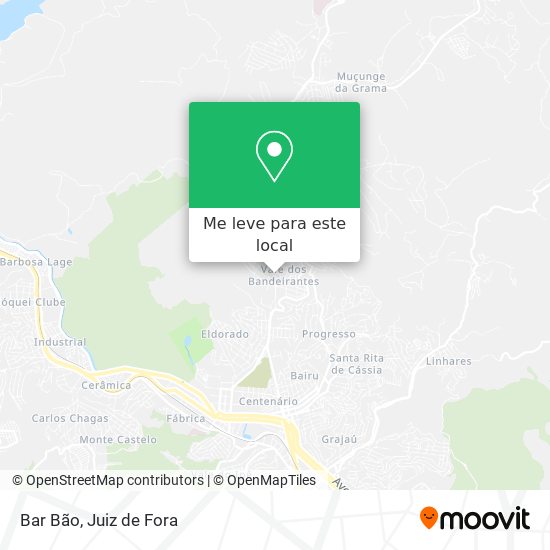 Bar Bão mapa