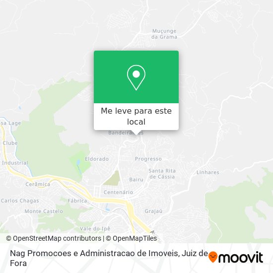 Nag Promocoes e Administracao de Imoveis mapa