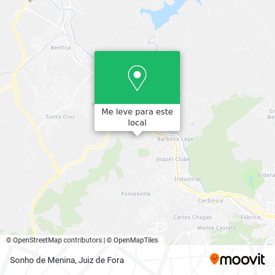 Sonho de Menina mapa