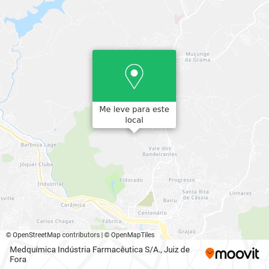 Medquímica Indústria Farmacêutica S / A. mapa