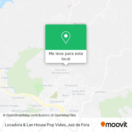 Locadora & Lan House Pop Video mapa