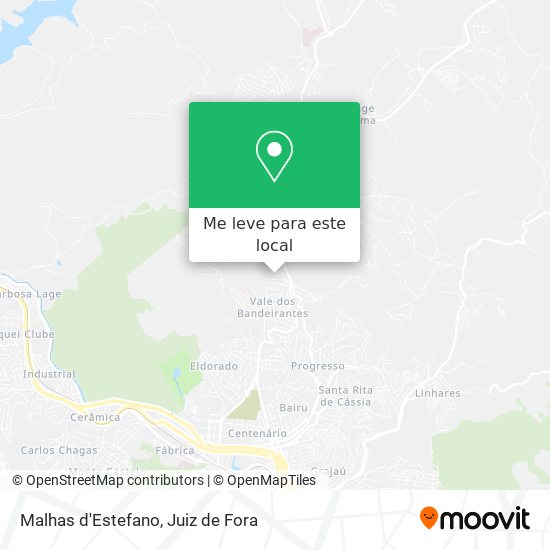 Malhas d'Estefano mapa