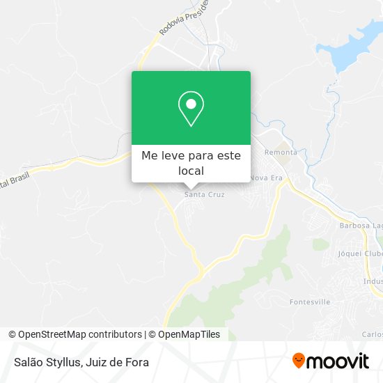 Salão Styllus mapa