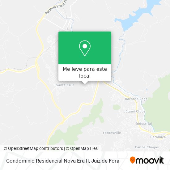 Condominio Residencial Nova Era II mapa