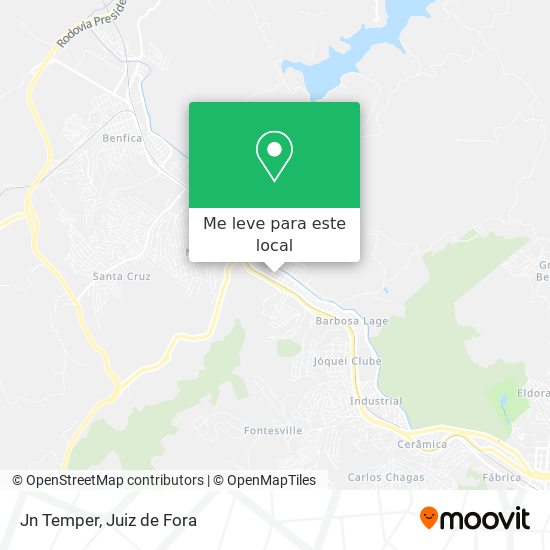Jn Temper mapa