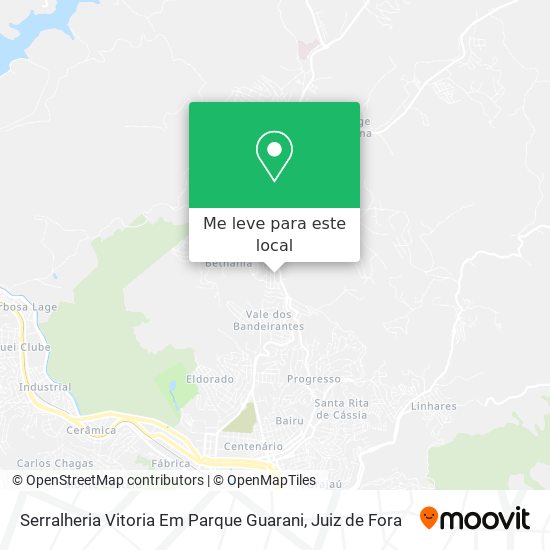 Serralheria Vitoria Em Parque Guarani mapa