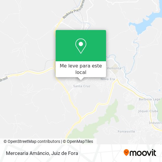Mercearia Amâncio mapa