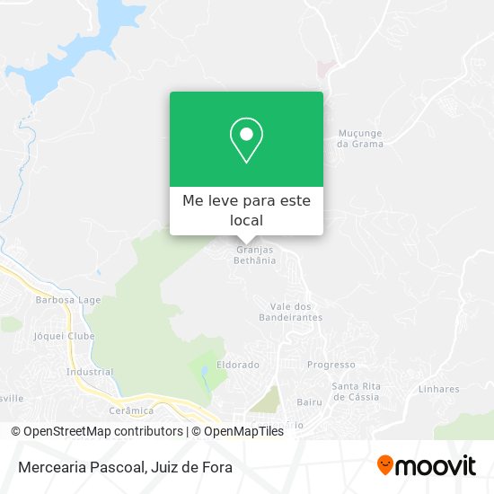 Mercearia Pascoal mapa