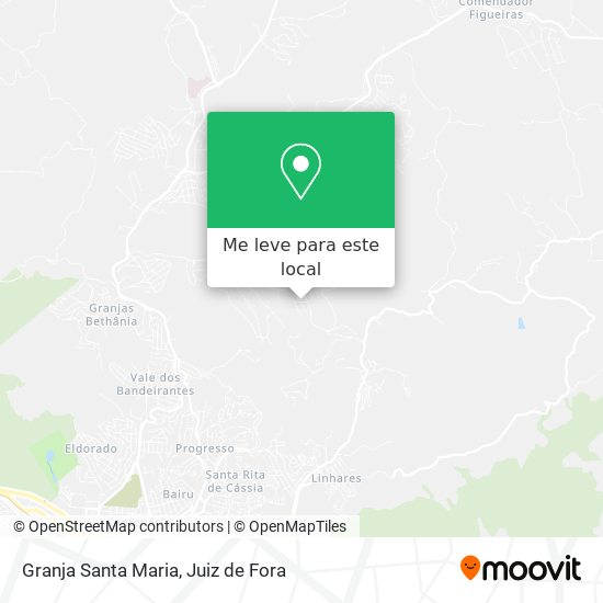 Granja Santa Maria mapa