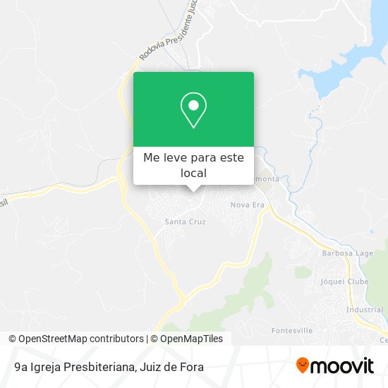 9a Igreja Presbiteriana mapa