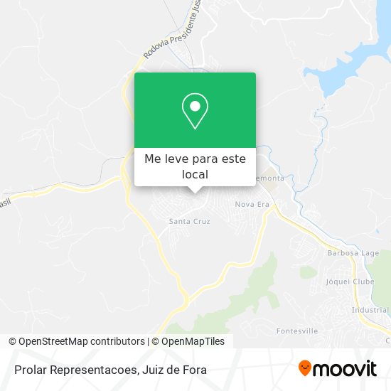Prolar Representacoes mapa