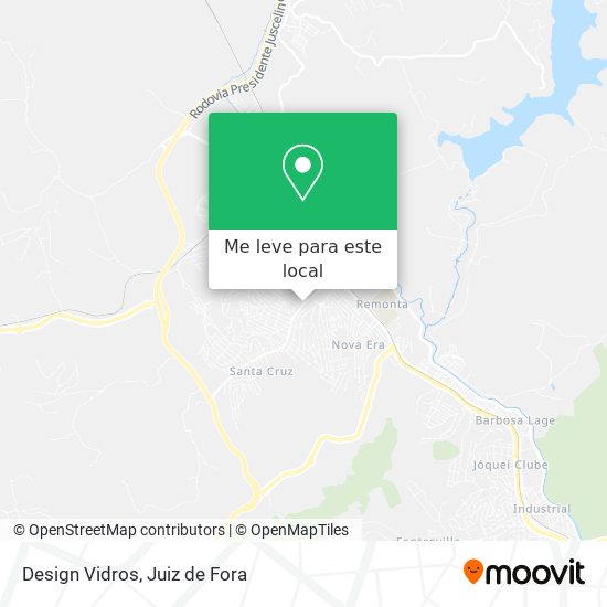 Design Vidros mapa