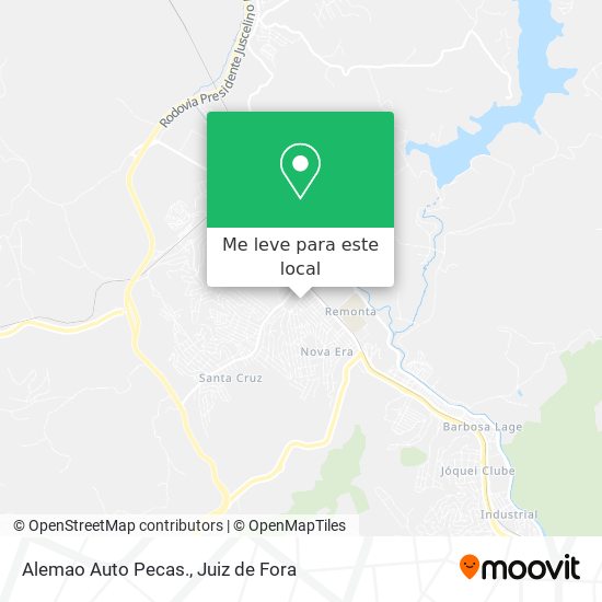Alemao Auto Pecas. mapa
