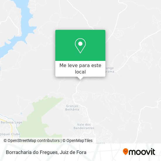 Borracharia do Fregues mapa