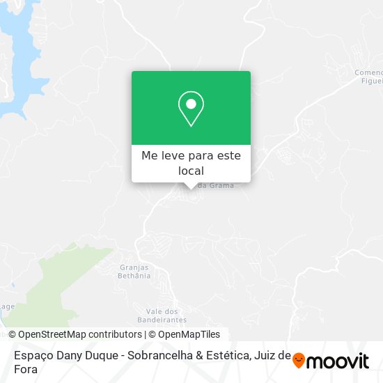 Espaço Dany Duque - Sobrancelha & Estética mapa