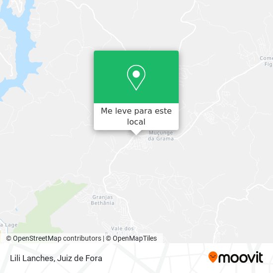 Lili Lanches mapa