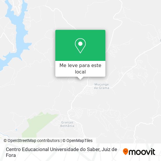 Centro Educacional Universidade do Saber mapa