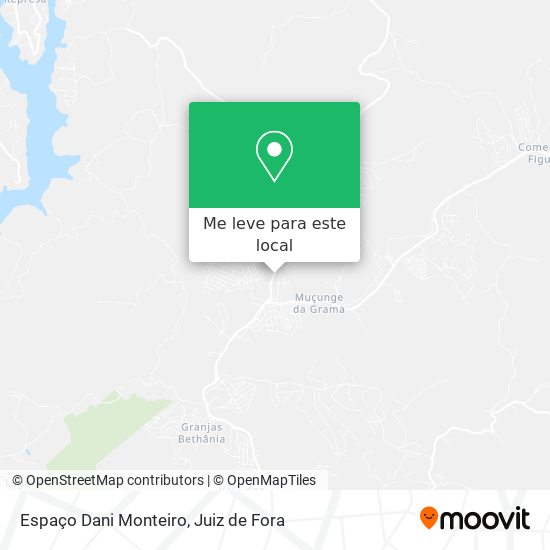 Espaço Dani Monteiro mapa