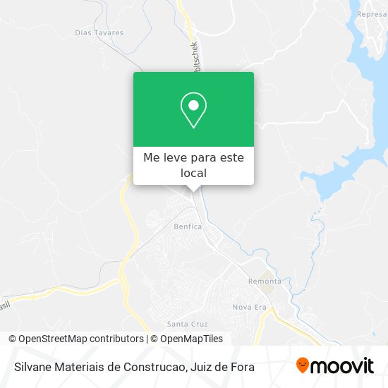 Silvane Materiais de Construcao mapa