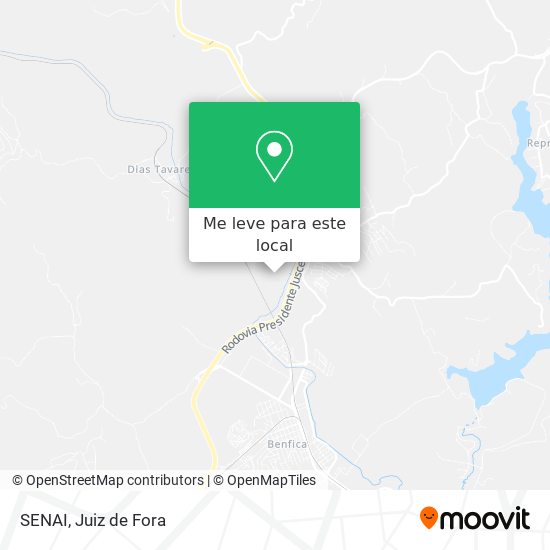 SENAI mapa