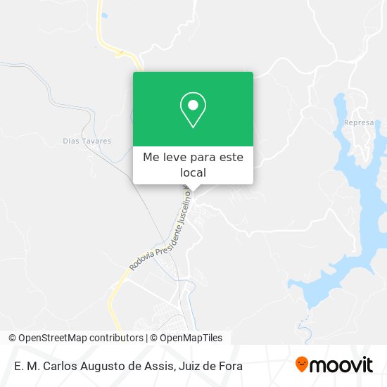 E. M. Carlos Augusto de Assis mapa