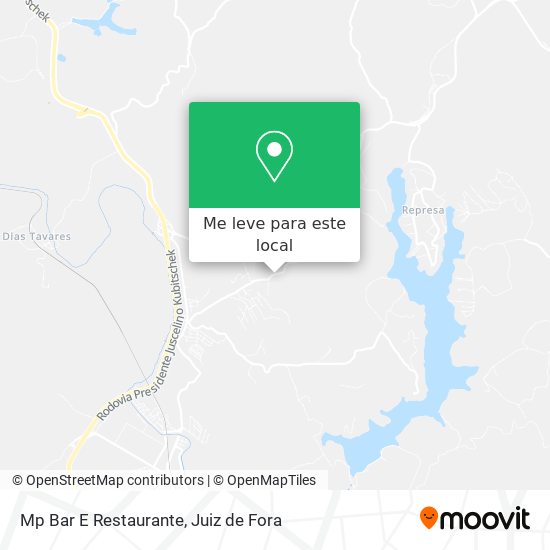 Mp Bar E Restaurante mapa