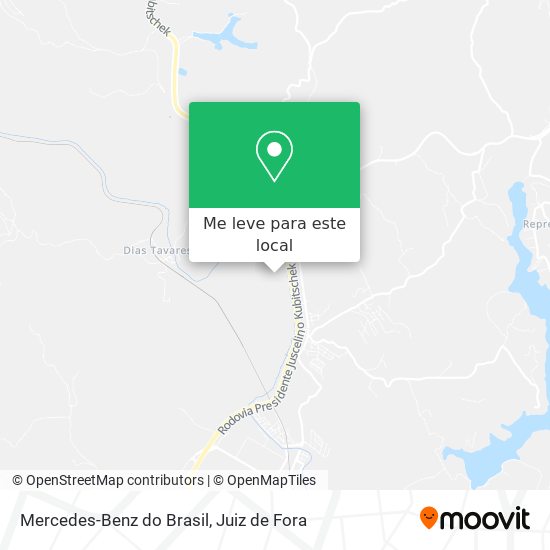 Mercedes-Benz do Brasil mapa