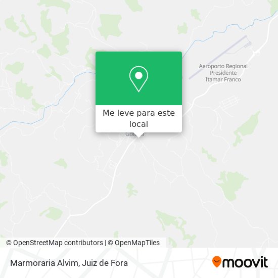 Marmoraria Alvim mapa