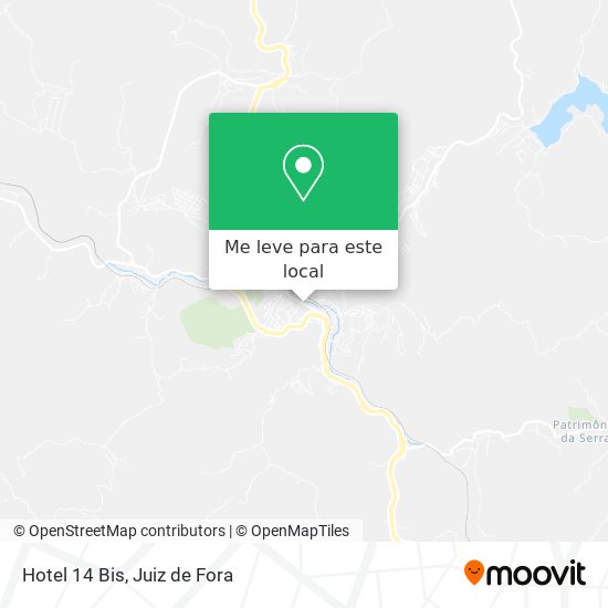 Hotel 14 Bis mapa