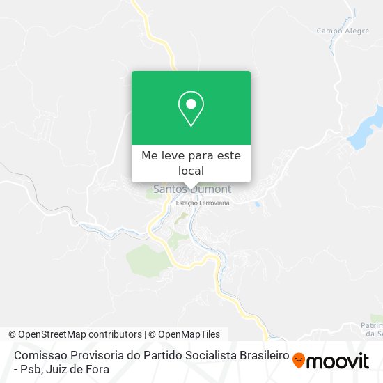 Comissao Provisoria do Partido Socialista Brasileiro - Psb mapa