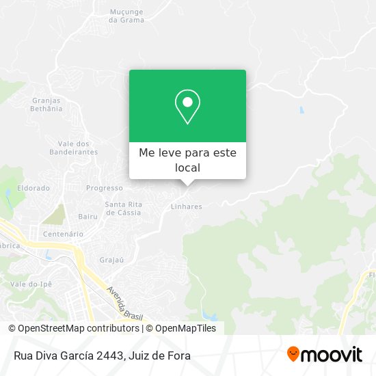 Rua Diva García 2443 mapa