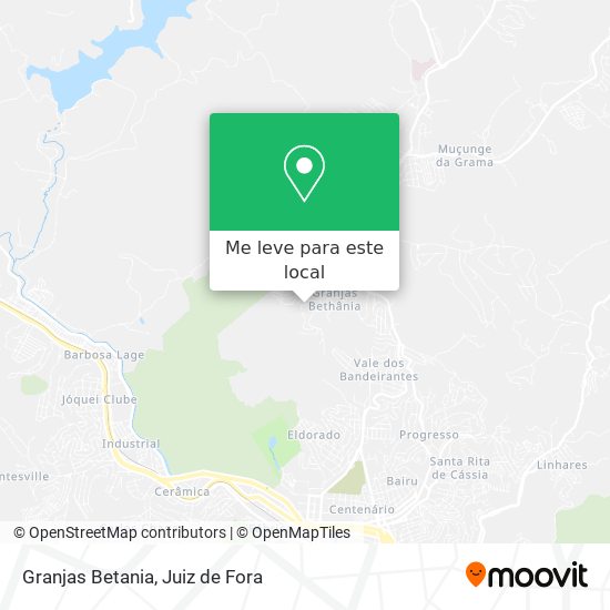 Granjas Betania mapa