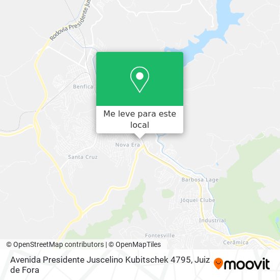 Avenida Presidente Juscelino Kubitschek 4795 mapa