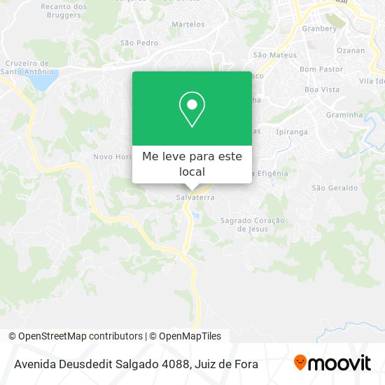 Avenida Deusdedit Salgado 4088 mapa