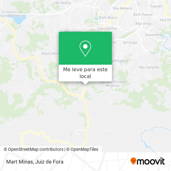 Mart Minas mapa