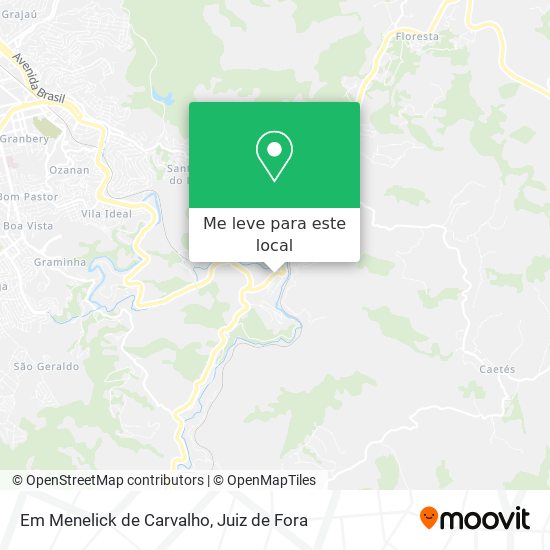 Em Menelick de Carvalho mapa