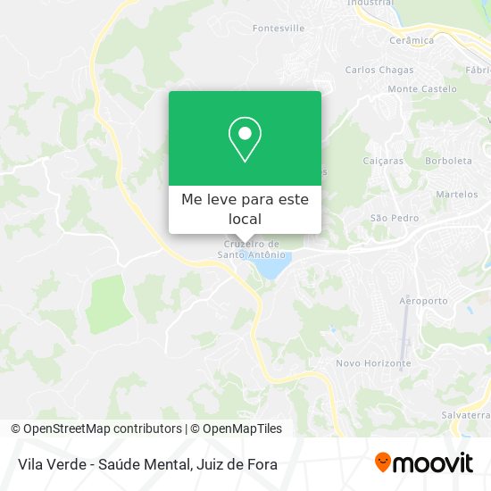 Vila Verde - Saúde Mental mapa