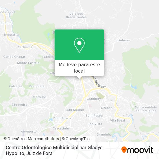 Centro Odontológico Multidisciplinar Gladys Hypolito mapa