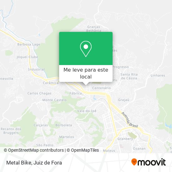 Metal Bike mapa